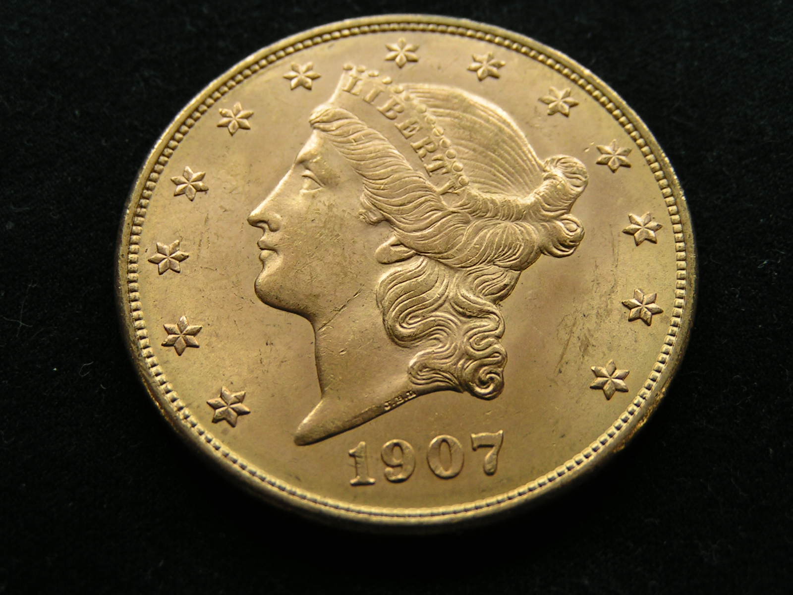 Gold-Type-Set-$1-1853,-$1-1856,-$2.50-1903,-$5-1907,-$10-1894,-$20-1907-D