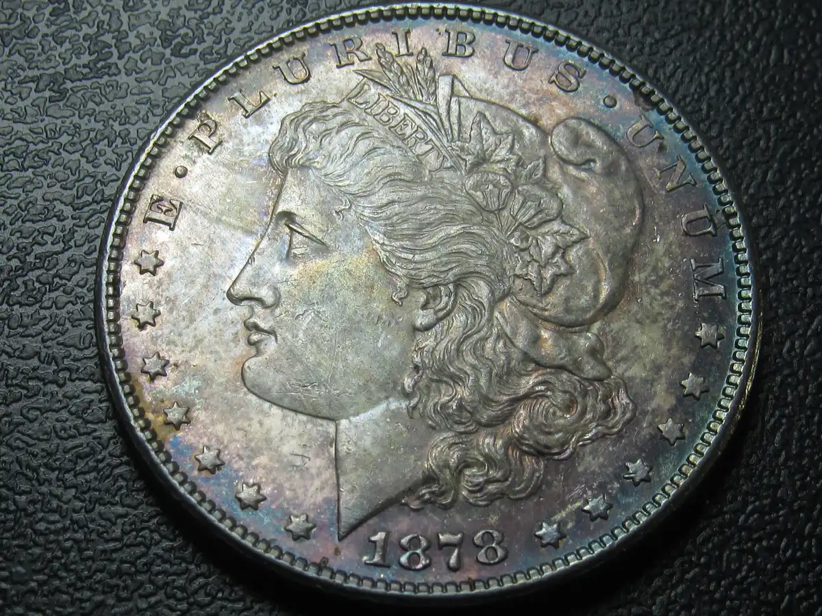 Morgan-Dollar-1878-S-Toned