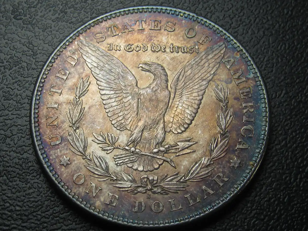 Morgan-Dollar-1878-S-Toned