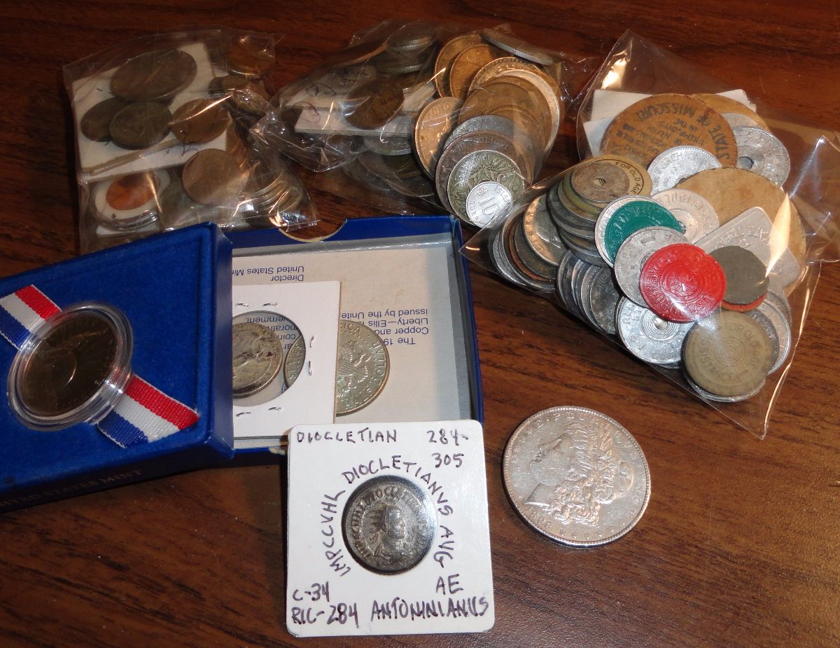 Contest---Win-Morgan-$---Ancient---Bag-Of-Tokens---Bag-Of-World---US-Commem
