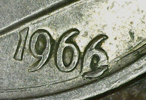1966-No-Mint-Mark-Roosevelt-Clad-Dime---Spock-Ear