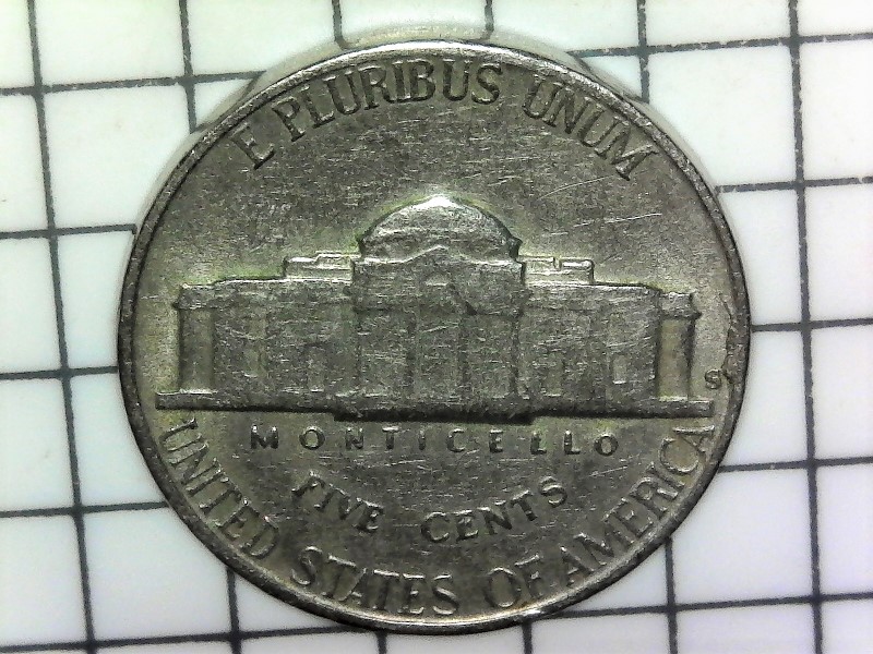 1948-S-Jefferson-Nickel-/-Cud-+-RPM-?