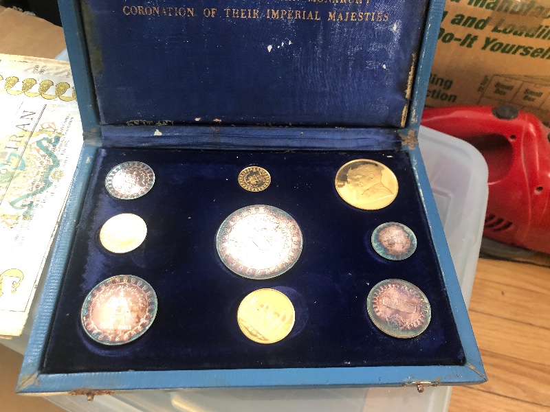 Empire-Of-Iran-9-Coin-Set