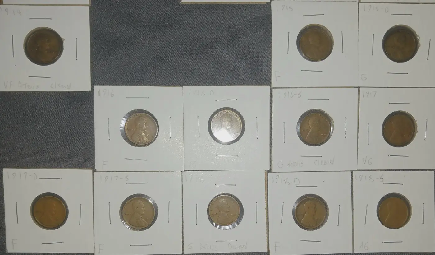 My-1909-1940-Lincoln-Cent-Collection-Progress