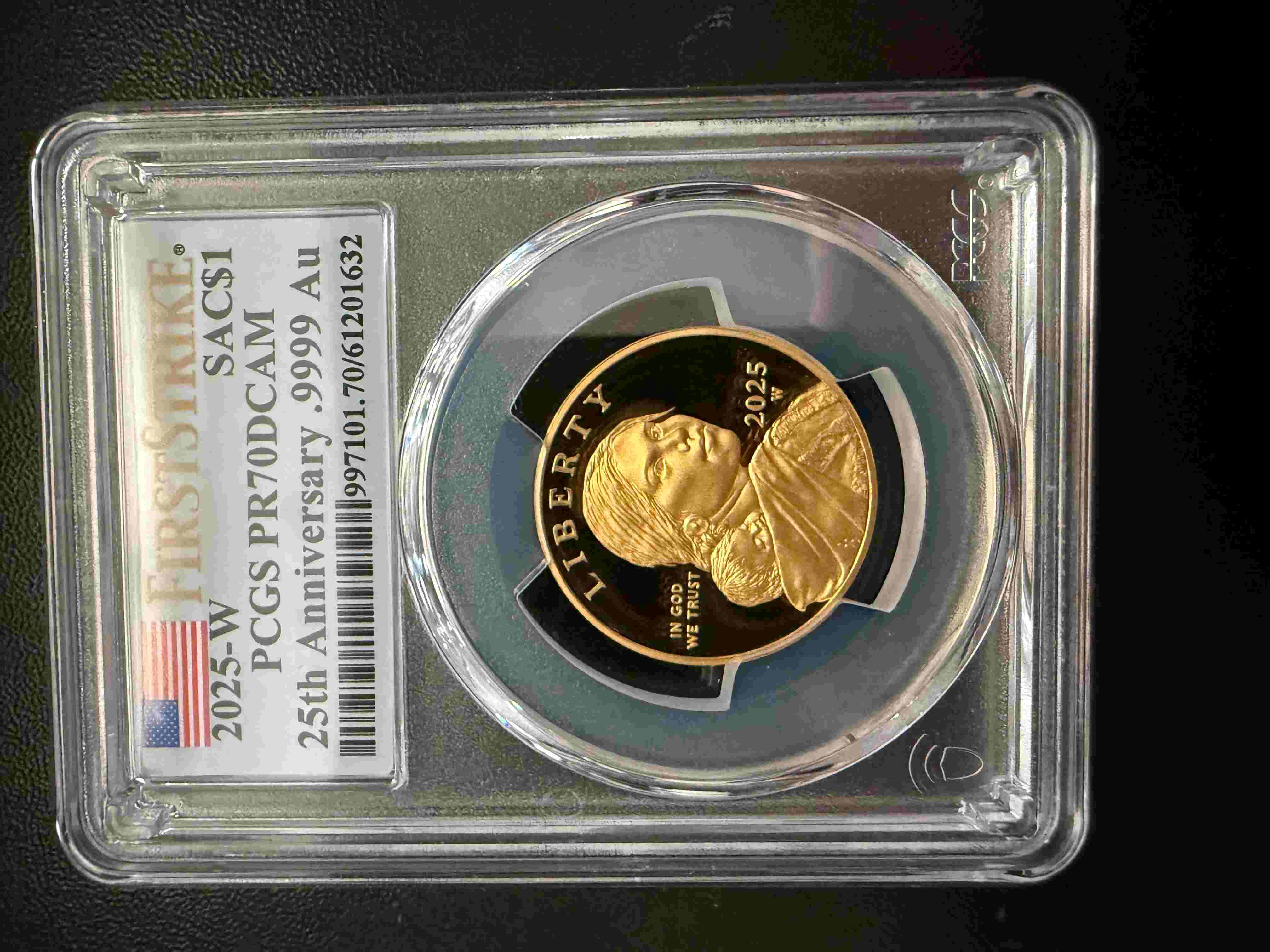 25th-Anniversary-Sacagawea-2025-Golden-Dollar-24k-One-Half-Ounce-Gold-Proof-Coin-Available-July-31