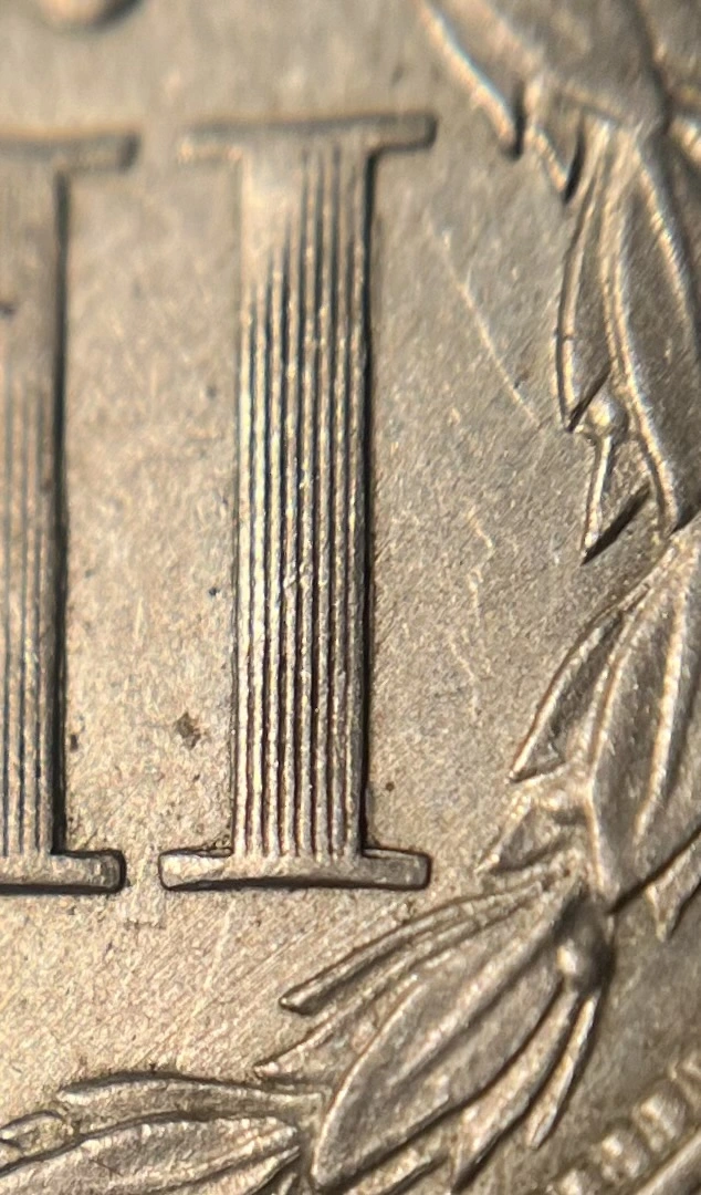 Poorly-Minted-Example-Of-An-1865-Three-Cent-Nickel