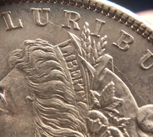 1878-Morgan-Dollar-7TF-VAM-138-Weak-Nostril,-Die-Break-Over-Cap