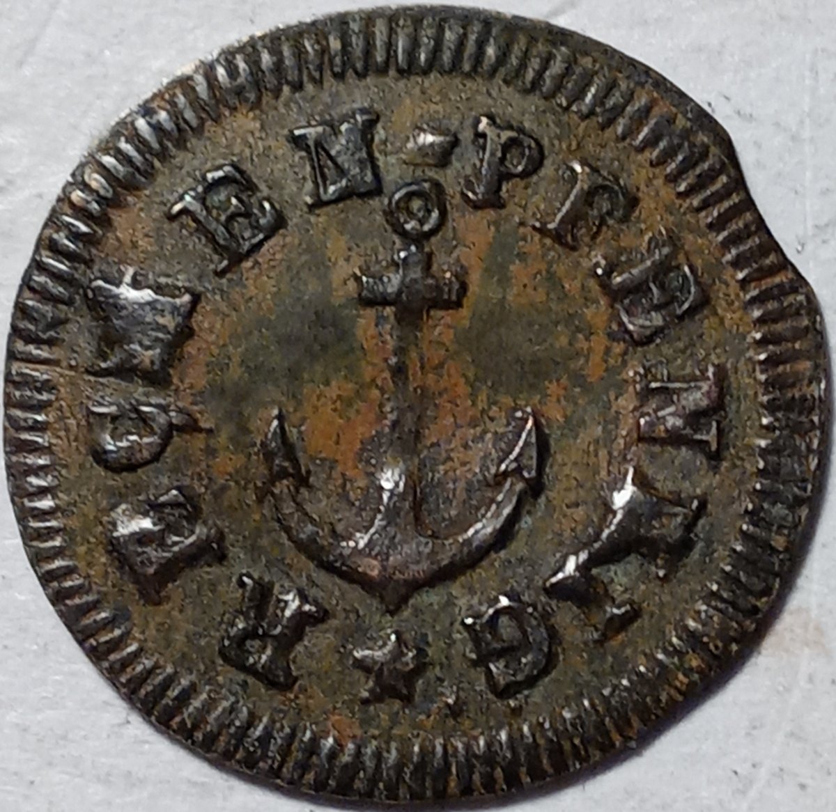A-Small-German-Pfennig-Coin,-Not-Sure-Of-Date-Range
