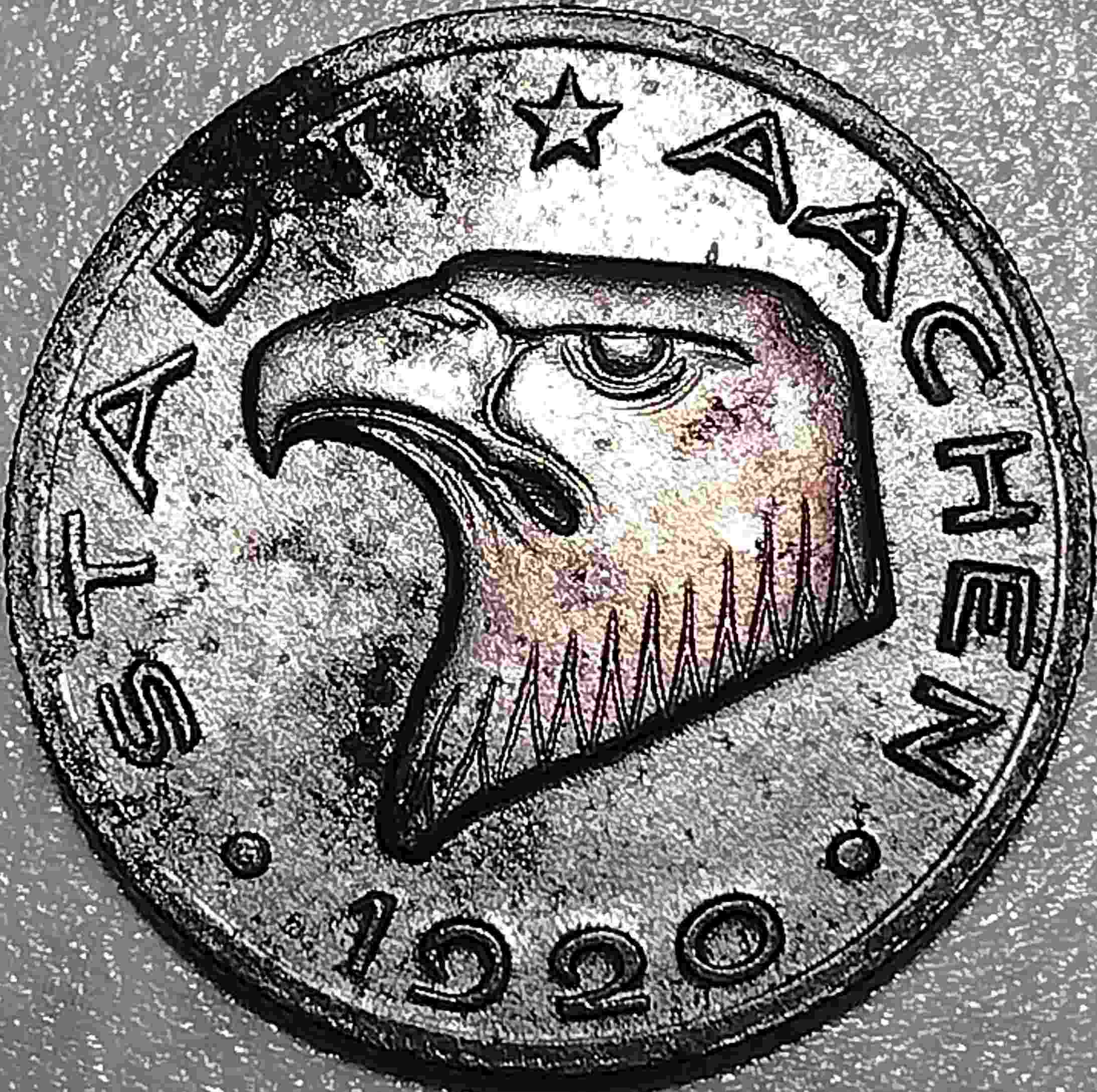 Dilemma:-1920-German-Aachen-50-Pfennig-Possible-Wrong-Planchet