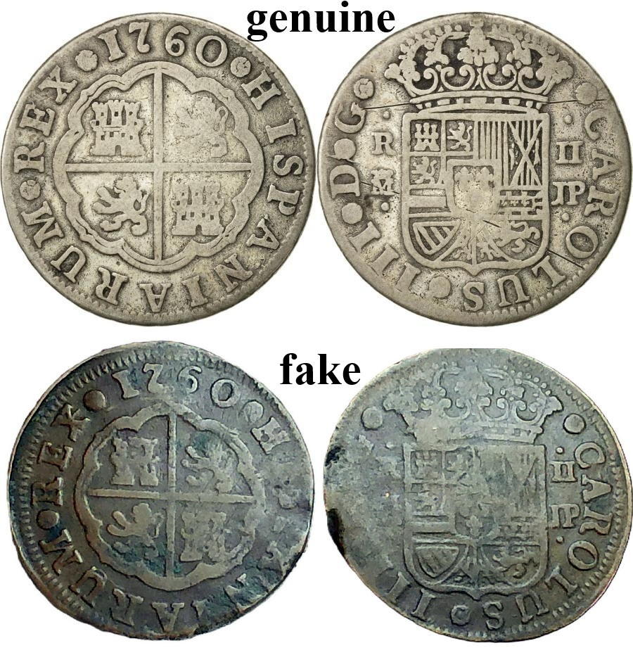 Contemporary-Counterfeit-Spanish-2-Reales,-1760