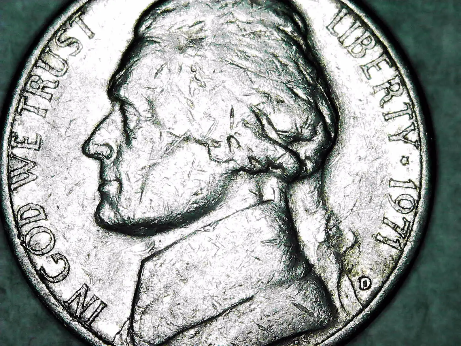 1971-D-Low-Mint-Mark-?-Bad-Shape