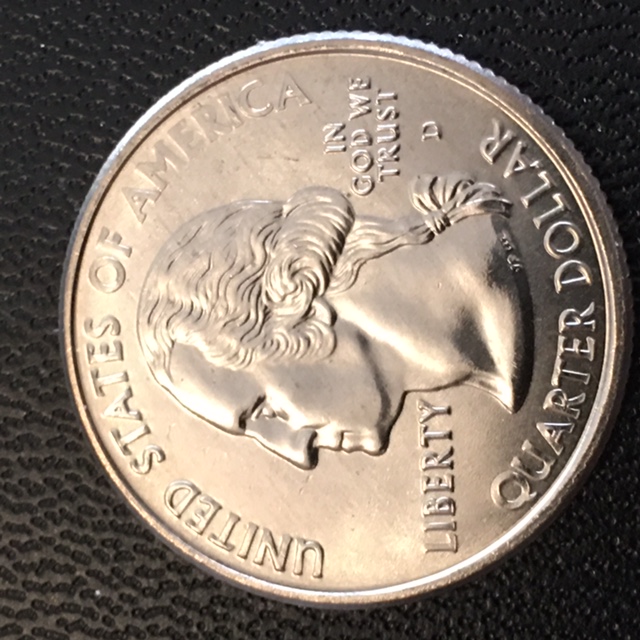 Nebraska-Quarter-Dollar-2006-D,-Loose-Mer-Letters