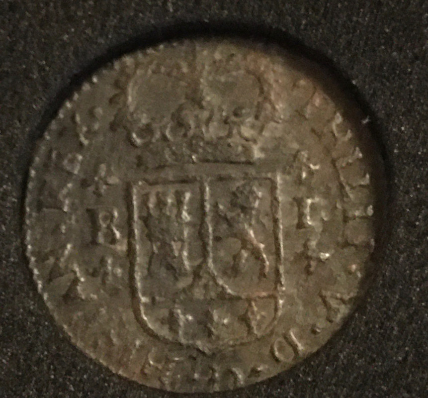 1-Maravedí-1719/18-Overdate