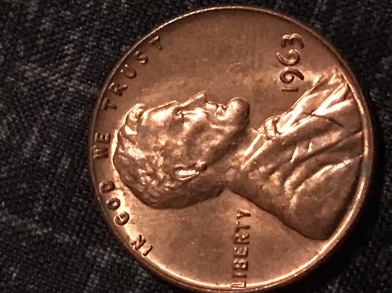 1963-Penny-Very-Good-Condition