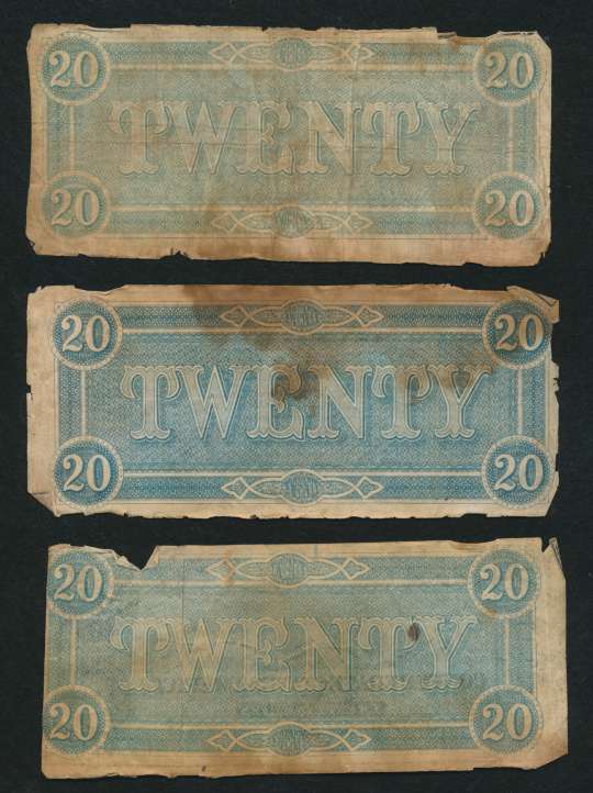 Three-Confederate-Notes...-Fake-Or-Real?