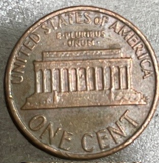 1978-Lincoln-Penny---Die-Chip-Or-DDO,-Weird-Brush-Pattern-Post-Damage?