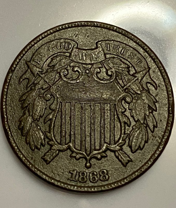 1868-2-Cent-,-Grading-Request.