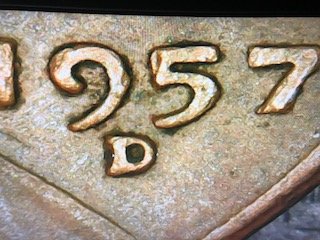 1957-D-One-Cent-Damage-Or-Error?