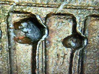 2007-Penny-Multiple-Holes-On-Front-And-Back-Error-Or-Damage?