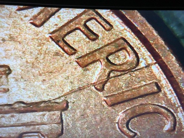 1996-One-Cent-W/-Die-Chip-And-Die-Cracks