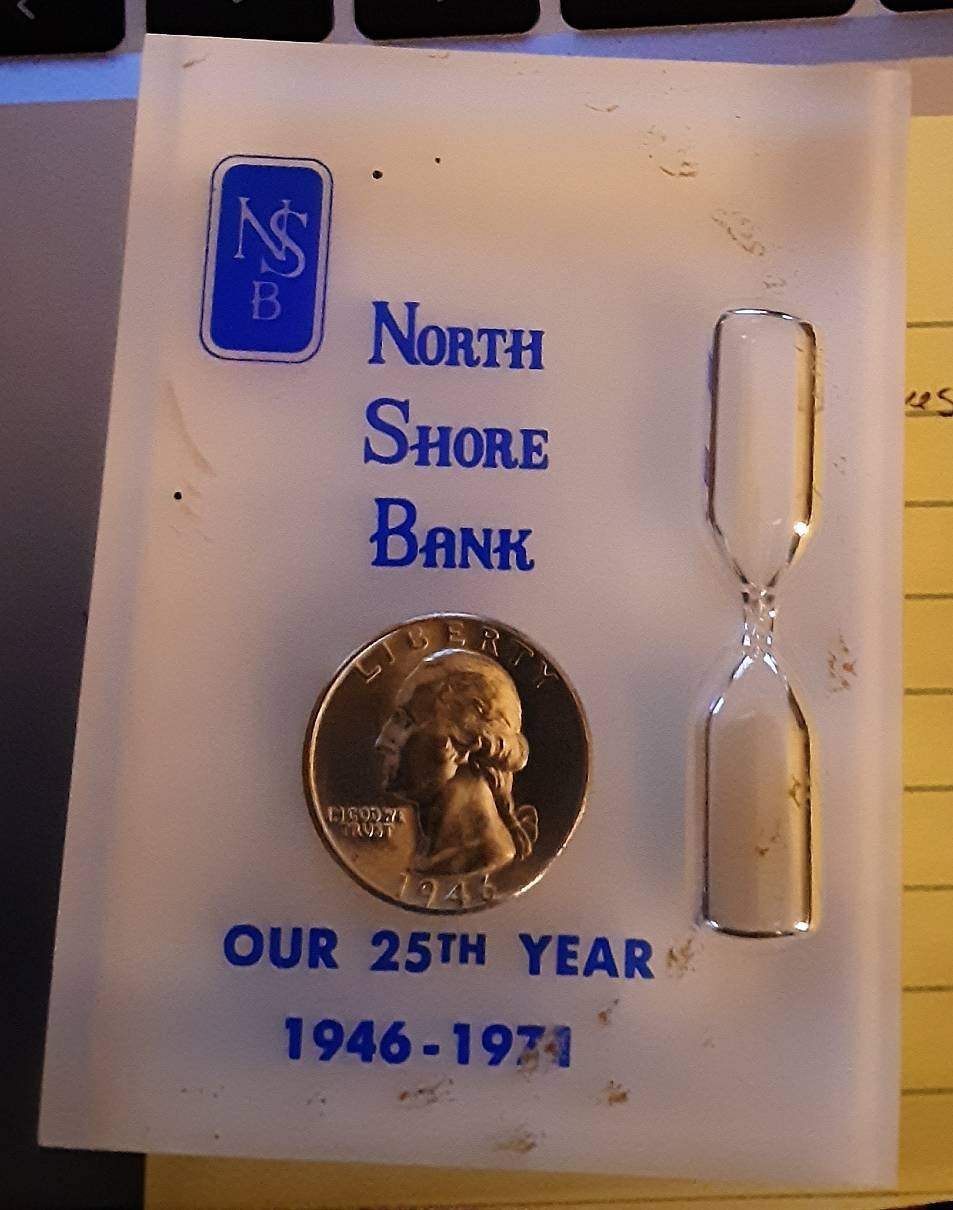1946-Quarter-In-Lucite