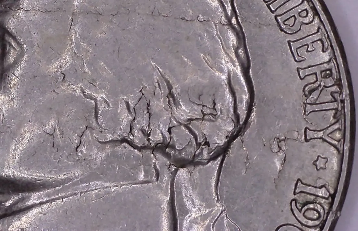 1961-Jefferson-Nickle-Lamination.