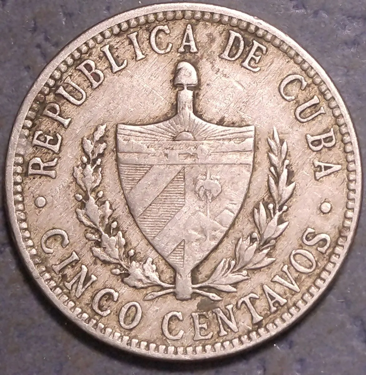 1920-Republic-De-Cuba-Cinco-Cen.-Lam