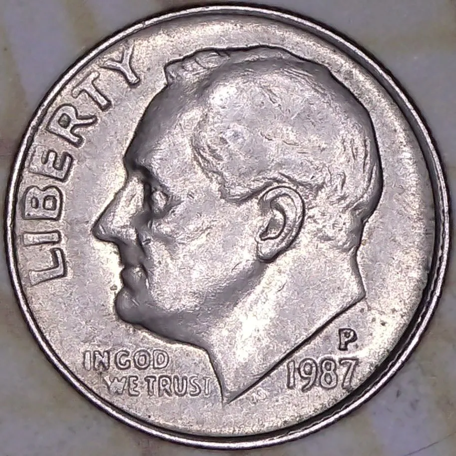 1987-P-Worn-Dime-2-Fer