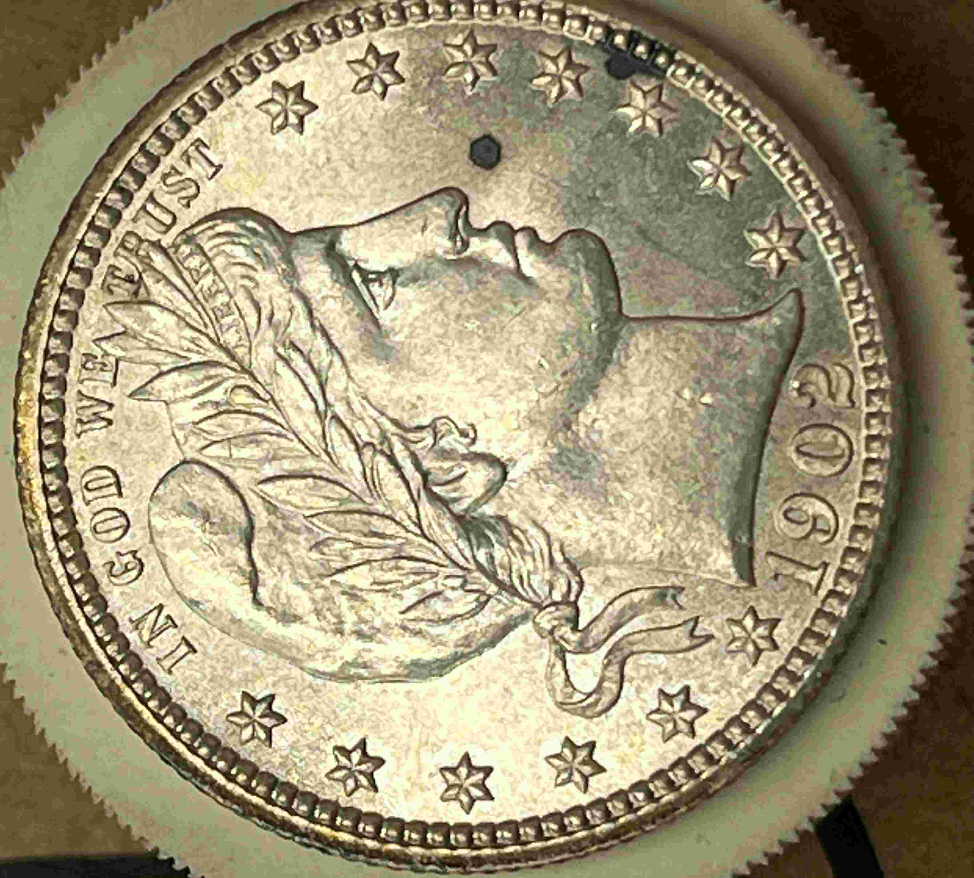 1902-Barber-Quarter-For-Grading