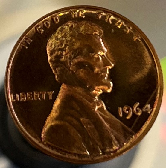 1964-Lincoln-Penny-Proof-For-Grading