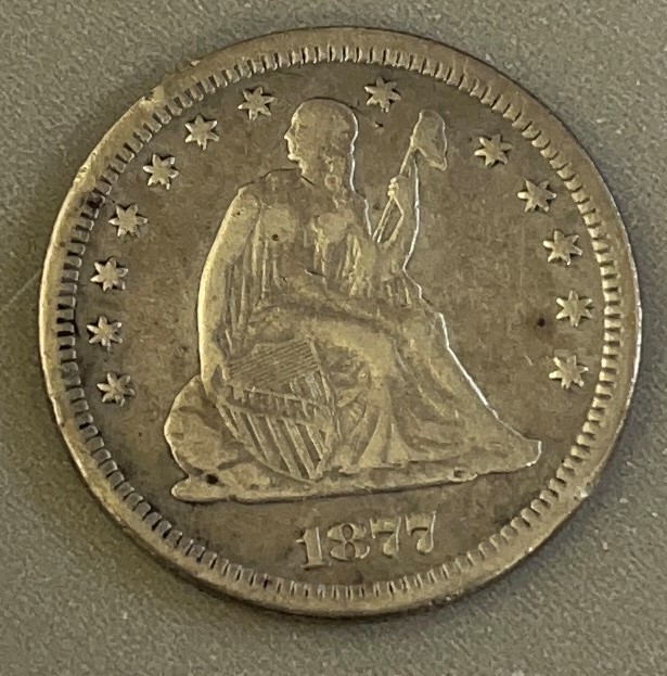 1877-S-Seated-Liberty-Quarter-For-Grading