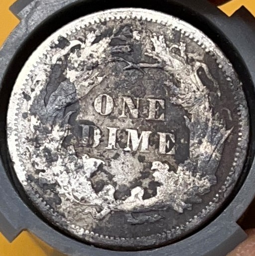 1877-Seated-Dime-Black-Toning