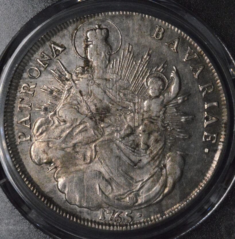 Jay's:-Two-Bavarian-Thalers-1765-&-1756,-1764-German-Pfennig-Unc,-And-Medieval-German-States!