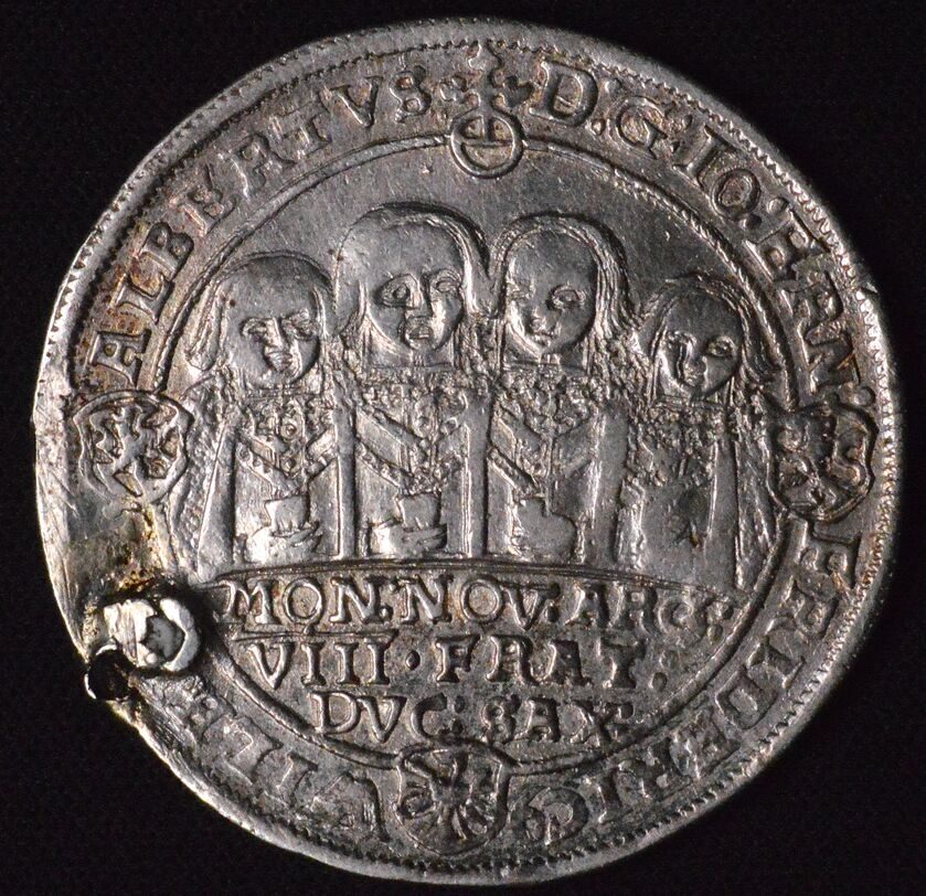Jay's:-Two-Bavarian-Thalers-1765-&-1756,-1764-German-Pfennig-Unc,-And-Medieval-German-States!