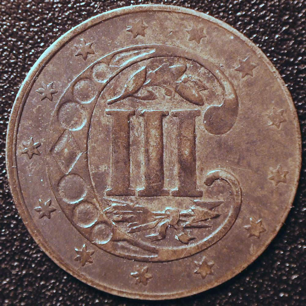 1860-3-Cent-Silver-For-Grading