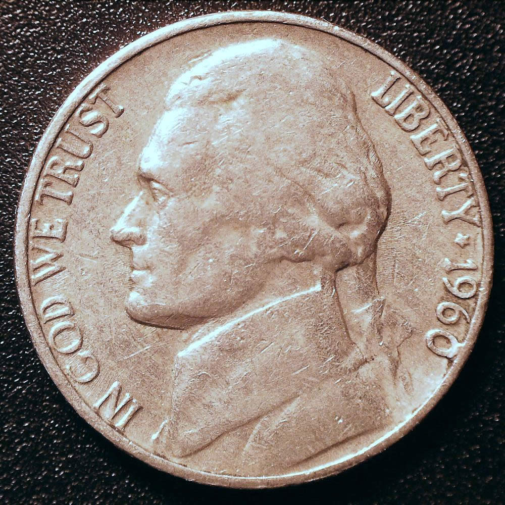 1960-D-Jefferson-Nickel-LDS/Md/RPM/