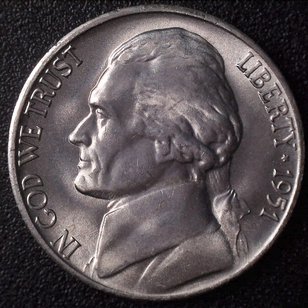 1951-S-Jefferson-Nickel-For-Grading,-5-Steps?