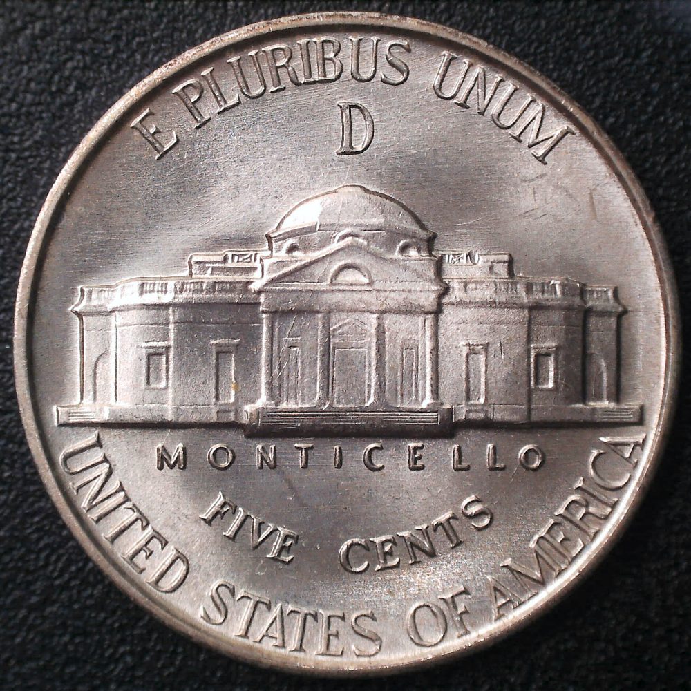 1944-D-Jefferson-Nickel-For-Grading