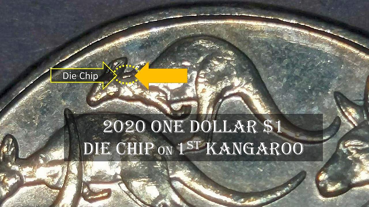 Australia-2020-Jc-$1-Mob-Of-Roos---Die-Chips-Varieties
