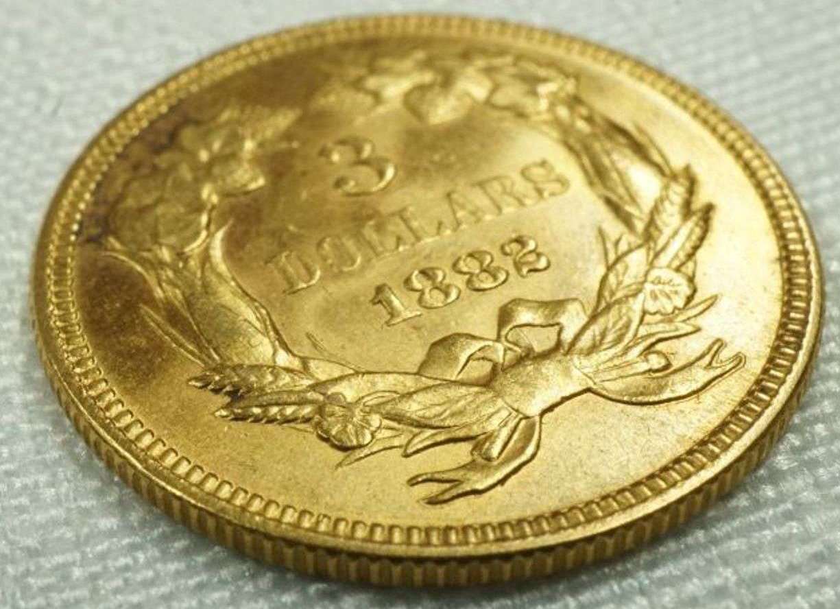 1882-Three-Dollar-Gold-Grading
