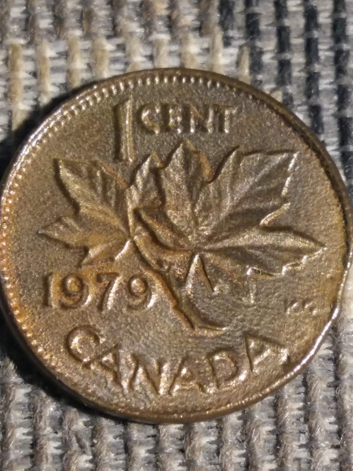 Canada-1979-One-Cent--Possible-Acid-Wash