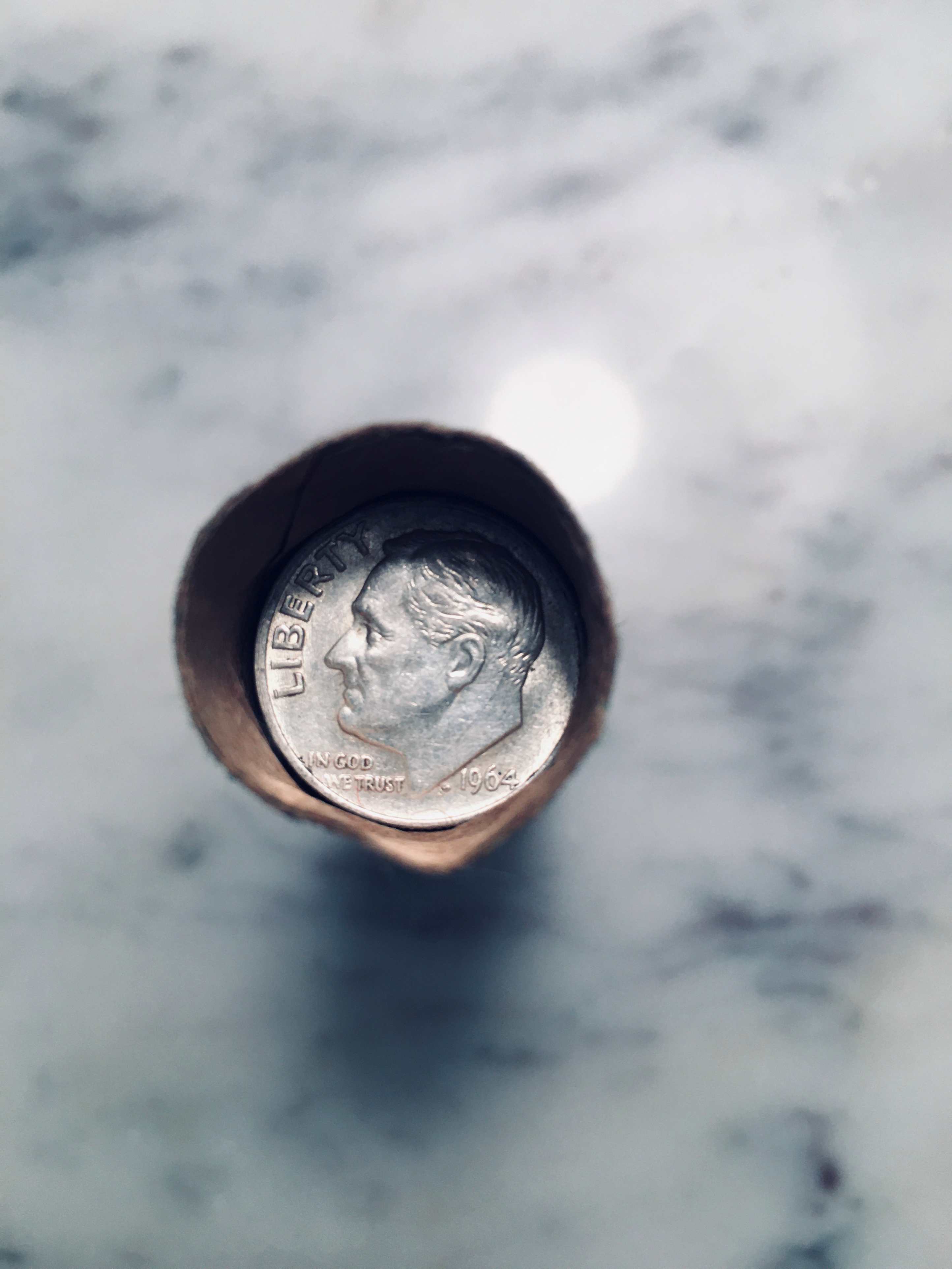 Silver-Roosevelt-Dime-Collection-Dump