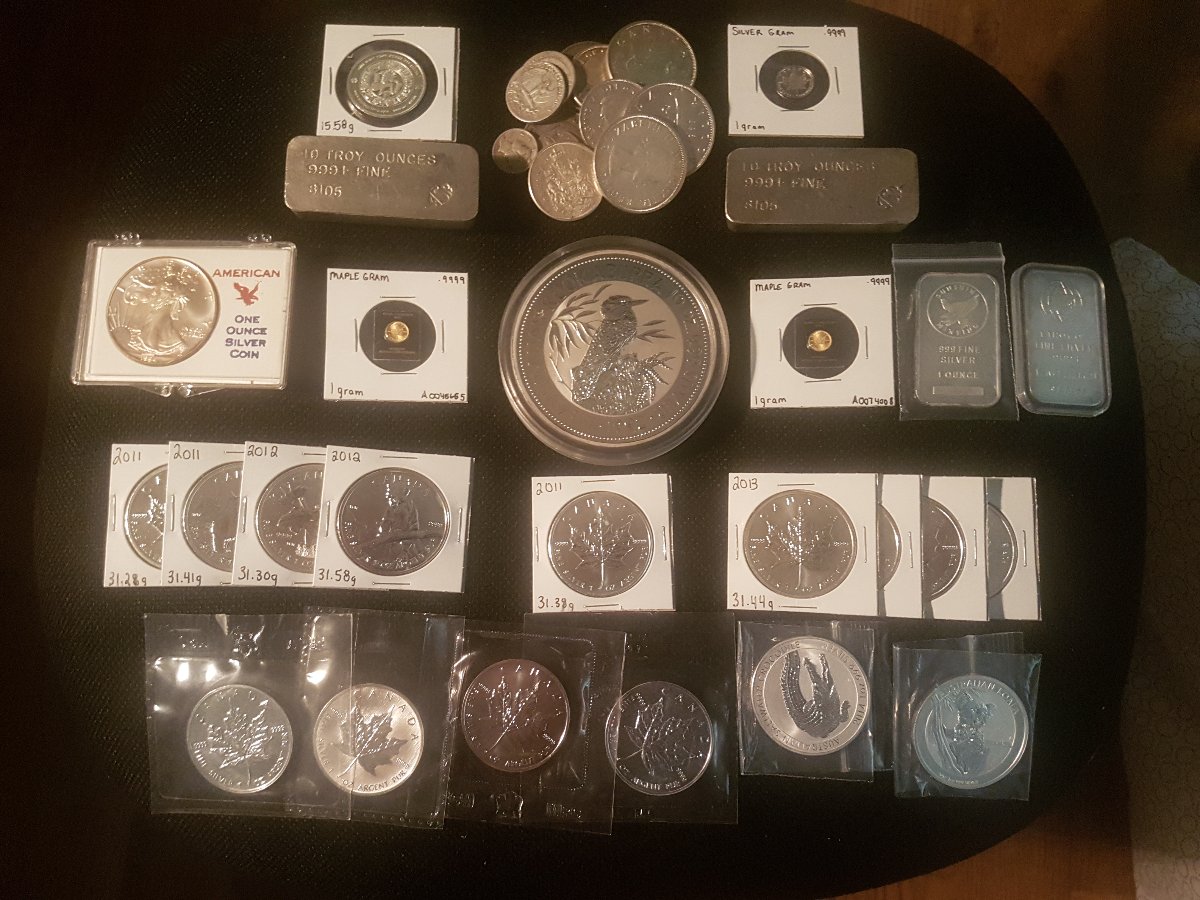 53.5-Ounces-Of-Silver-&-2-Grams-Of-Gold!