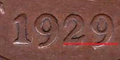 1929-Penny-.-High-9-/-Low-9-?