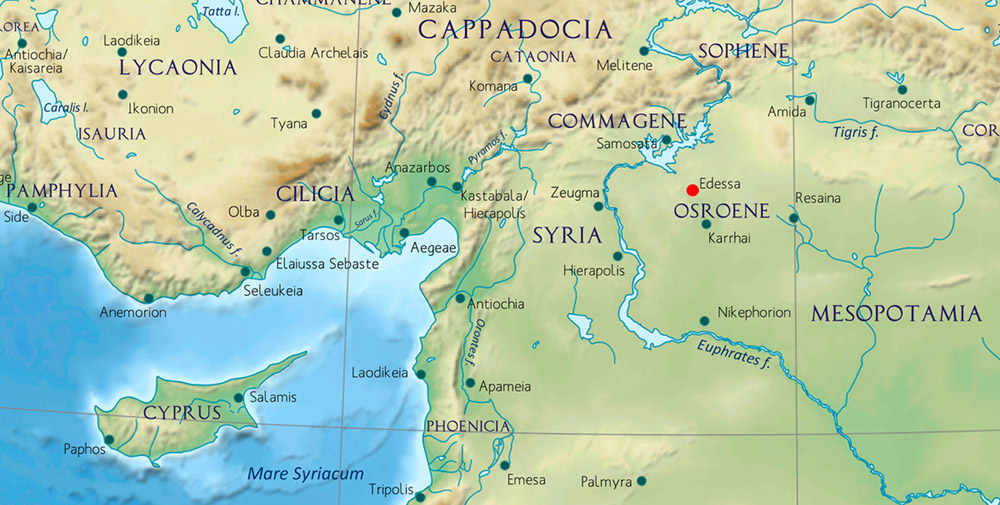 Elagabalus,-Laureate-And-Radiate-From-Edessa