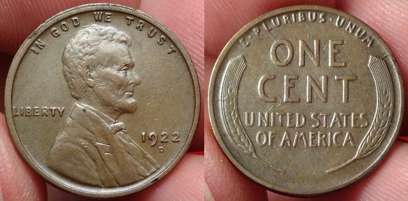 1922-D-Cent-AU-On-Ebay