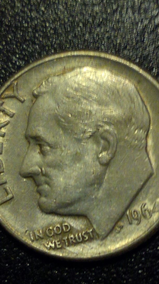 1964-D-Roosevelt-Dime-Error--Tear-Drop?