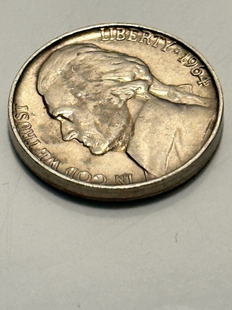 Unique-Jefferson-Nickel-1964-No-Mint-Mark