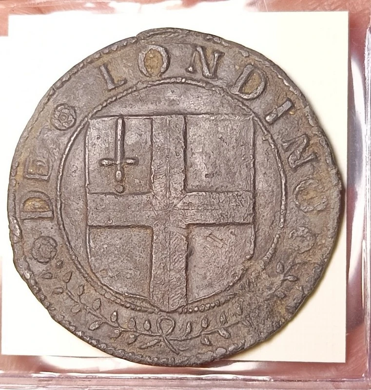 XVI-/-XVII---England---Token?-Seal?-London-City