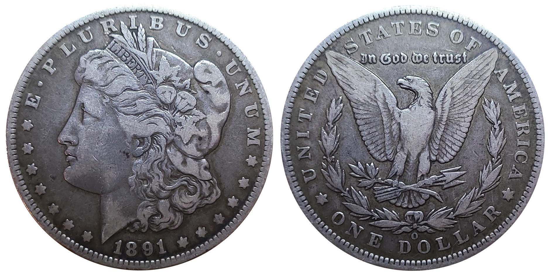 NumisƐd's-Morgan-Dollar-Date-Set